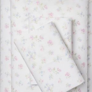 Simply Shabby Chic Cotton Percale Twin Sheet Set